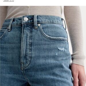 Everlane Way High Rise Blue Jeans